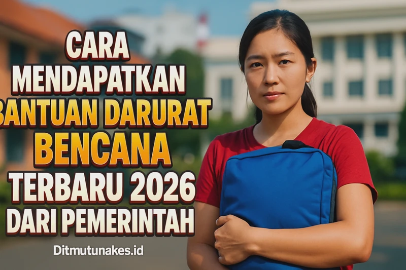 Cara Mendapatkan Bantuan Darurat Bencana Terbaru 2026 dari Pemerintah