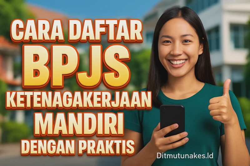 Cara Daftar BPJS Ketenagakerjaan Mandiri dengan Praktis