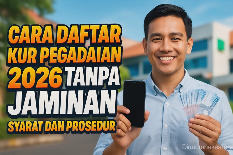 Cara Daftar KUR Pegadaian 2026 Tanpa Jaminan: Syarat dan Prosedur