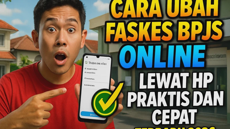 Cara Ubah Faskes BPJS Online Lewat HP Praktis dan Cepat Terbaru 2026