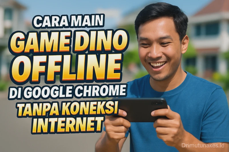 Cara Main Game Dino Offline di Google Chrome Tanpa Koneksi Internet