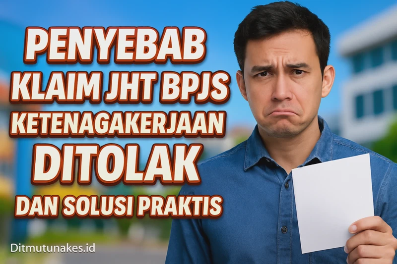 Penyebab Klaim JHT BPJS Ketenagakerjaan Ditolak dan Solusi Praktis