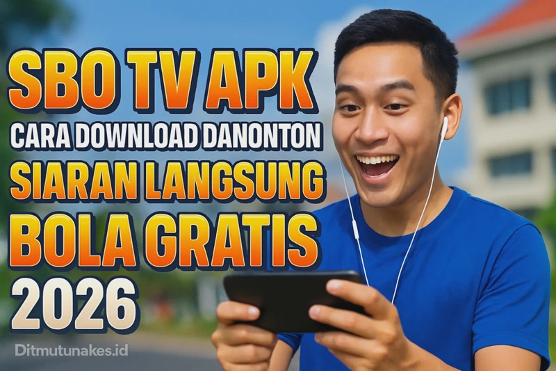 SBO TV APK: Cara Download dan Nonton Siaran Langsung Bola Gratis 2026